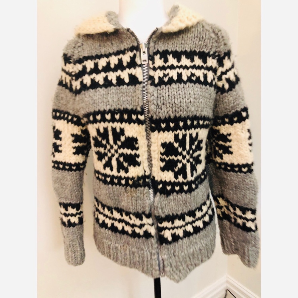 COPY - Vintage authentic Tuak Cowichan Sweater